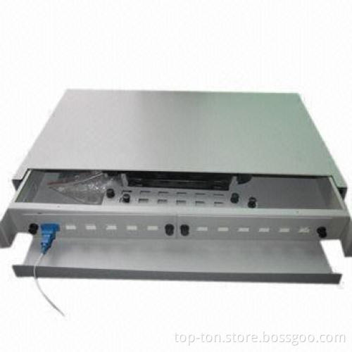 ODF (Optical Distribution Frame), Equiped with Adapters and Pigtails As per Client's Needs